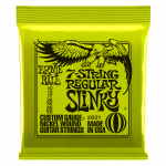 Ernie Ball 2621 Regular Slinky 7 Nickel Wound Electric Strings .010 - .056