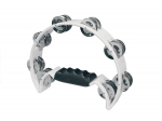 Hayman HTA-40-WH Half Moon Tambourine - White