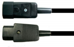 Schulz Kabel NRL-2 IEC Male - IEC Female 2m Power Extension Cable