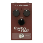 TC Electronic Rusty Fuzz Effect Pedal