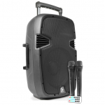 Vonyx SPJ-PA912 Portable Sound System ABS 12" 2 UHF/USB/MP3 170.075