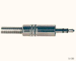 Boston S-130 3.5mm TRS Male Connector