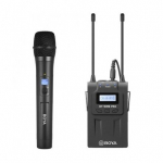 BEVIELĖ SISTEMA SU RANKINIU MIKROFONU BOYA BY-WM8 PRO-K3
