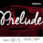 D'addario J-1010-44 Prelude Cello String Set, 4/4 Scale, Medium Tension