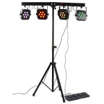 BeamZ Professional LED Parbar 4-Way Kit 7x 10W 4-in-1 LEDs 150.495