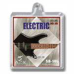 STYGŲ KOMPLEKTAS BOSINEI GITARAI SPOCK SB146(RL) (45-105)