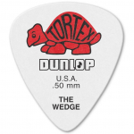 DUNLOP 424R050 TORTEX WEDGE WHITE GUITAR PICKS 0.50MM