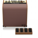 STIPRINTUVAS AKUSTINIAM INSTRUMENTUI SU MIKROFONO PAJUNGIMU, EFEKTAIS IR 4-IŲ MYGTUKŲ JUNGIKLIU TC HELICON HARMONY V100