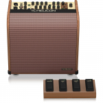 STIPRINTUVAS AKUSTINIAM INSTRUMENTUI SU MIKROFONO PAJUNGIMU, EFEKTAIS IR 4-IŲ MYGTUKŲ JUNGIKLIU TC HELICON HARMONY V60