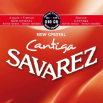 Stygos klasikinei gitarai Savarez 510-CR New Cristal Cantiga Normal Tension