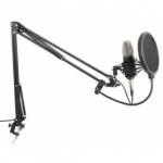 Vonyx CMS400 Studio Set / Condenser Microphone with Stand and Pop Filter 173.503
