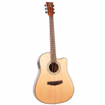 AKUSTINĖ GITARA SU PAJUNGIMU MORRISON MM-15DCES