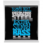STYGOS BOSINEI GITARAI ERNIE BALL 2845 EXTRA SLINKY STAINLESS STEEL