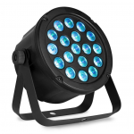 PROŽEKTORIUS BEAMZ SLIMPAR-45 18X 3W 3-IN-1 RGB LEDS DMX 150.898