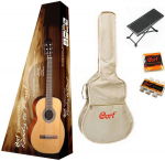 Klasikinė Gitara Su Priedais Cort CCP-10 Pack Natural Satin
