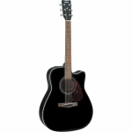 AKUSTINĖ GITARA SU PAJUNGIMU YAMAHA FX-370C B (JUODA)