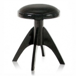 Discacciati 101SM Black Vinyl Piano Stool