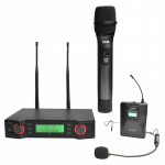 DVIEJŲ BEVIELIŲ MIKROFONŲ SISTEMA DNA VM-DUAL-VOCAL-HEAD-SET