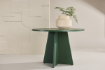 Apvalus valgomojo stalas BOOTCUT-GREEN 110xH73 cm
