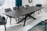 Valgomojo stalas DORIAN-GRAPHIT 180 (220-260)x90xH77 cm