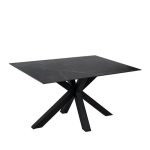 Juodas keraminis stalas JOYCE-BLACK
