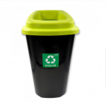 Rū&scaron;iavimo &scaron;iuk&scaron;liadėžė stiklui Plafor 45 L, žalia , 680-02