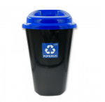 Rū&scaron;iavimo &scaron;iuk&scaron;liadėžė  Plafor popieriui 45 L, mėlyna , 680-03