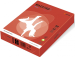 Spalvotas popierius Maestro A4 80g CO44, tamsiai raudona spalva
