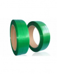 PET tvirtinimo juosta žalia 15.5mm/0,7mm x 1750