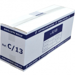 Vokai siuntiniams, 13C, 150*215mm,  100 vnt, balti