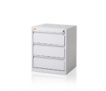 Metalinė spinta su 3 stalčiais A5 formato dokumentams &bdquo;OFFI FILE&ldquo; 540x580x668 mm