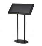 Informacinis stendas su rakinama magnetine lenta, 3xA4 1230 mm