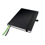 Užra&scaron;ų knyga Leitz Complete A5, 80 lapų, juoda, baltais lapais