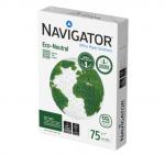 Popierius NAVIGATOR ECO-NEUTRAL, A4, 75 g/m2, 500 lapų