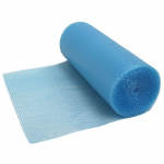 Burbulinė pakavimo plėvelė 1,50mx100m, 46g/m&sup2;, melsva