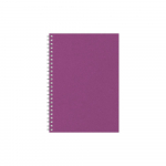 Kalendorius - užra&scaron;inė TIMER,su spirale, ta&scaron;keliais, A5, kartonas, rožinė