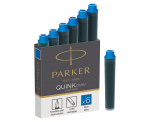 Ra&scaron;alo kapsulės Parker, trumpos, mėlynos, 6vnt