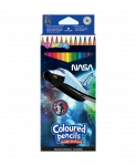 Spalvoti pie&scaron;tukai 12 spalvų trikampiu  korpusu Nasa