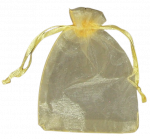 Mai&scaron;elių dovanoms rinkinys 10 vnt., sutraukiami, organza, auksinės sp.,7x10cm WR-01 PENWORD