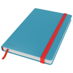 Užra&scaron;ų knyga Leitz COSY A5, 80 lapų, mėlyna, langeliais