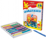 Plastilinas GAMMA, 16 sp. po 20g, su peiliuku