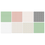 Skrebinimo popieriaus rinkinys Lifestyle, 30,5x30,5cm, 30 lapų