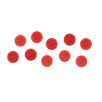 Magnetai NOBO 24mm, 10 vnt, raudoni