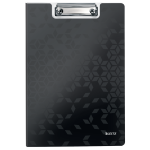 Lentelė su prispaudimu ir atvartu LEITZ WOW, A4, juoda