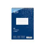 Bloknotas su spirale Forofis A5, langeliais, 70 lapų