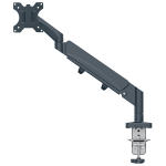 Monitoriaus laikiklis Leitz Ergo, reguliuojamas, tamsiai pilkas