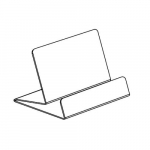 Bukletų stovelis FOT A4, vertikalus