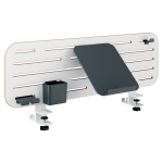 Leitz Ergo Stalo organizatorius Pegboard su ne&scaron;iojamo kompiuterio laikikliu 80x25 cm 42x25 cm