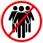 Lipnus ženklas 12cm NESIBŪRIUOTI (apvalus)