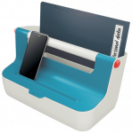 Daiktadėžė Leitz Cosy su rankena, mėlyna sp. 6125-00-61